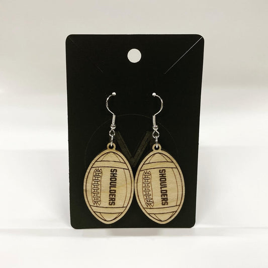 Custom Football Earring