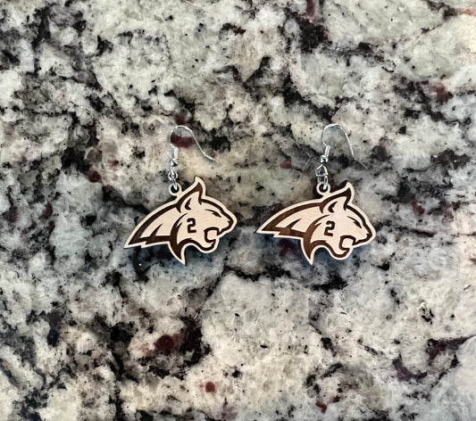 Custom Bobcat Earring