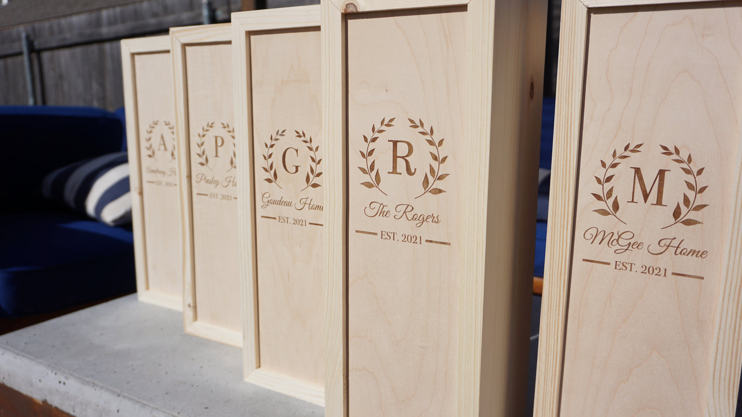 Custom Wine/Liquor Box