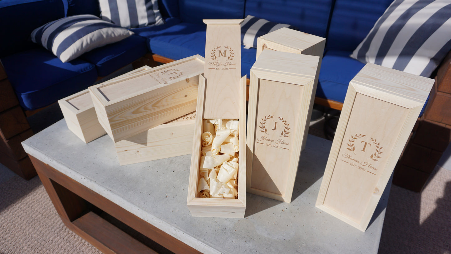 Custom Wine/Liquor Box